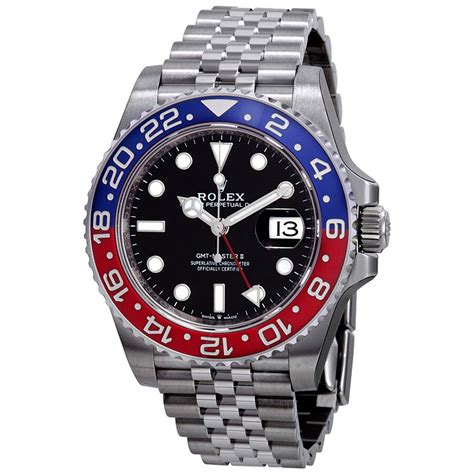 rolex red and blue ceramic bezel|rolex pepsi bezel color difference.